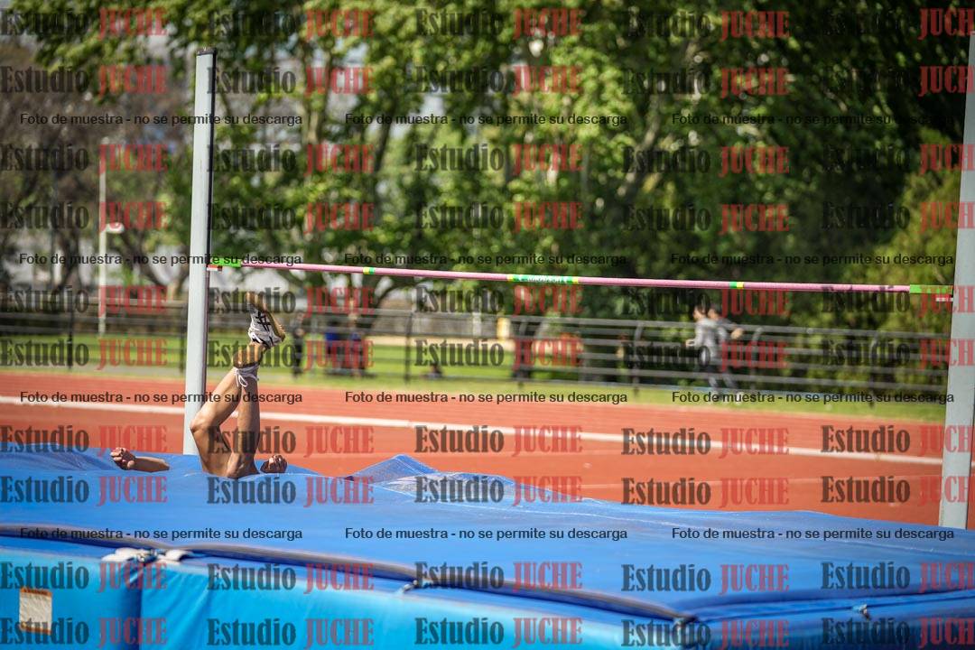 Fotos del salto en alto de varones