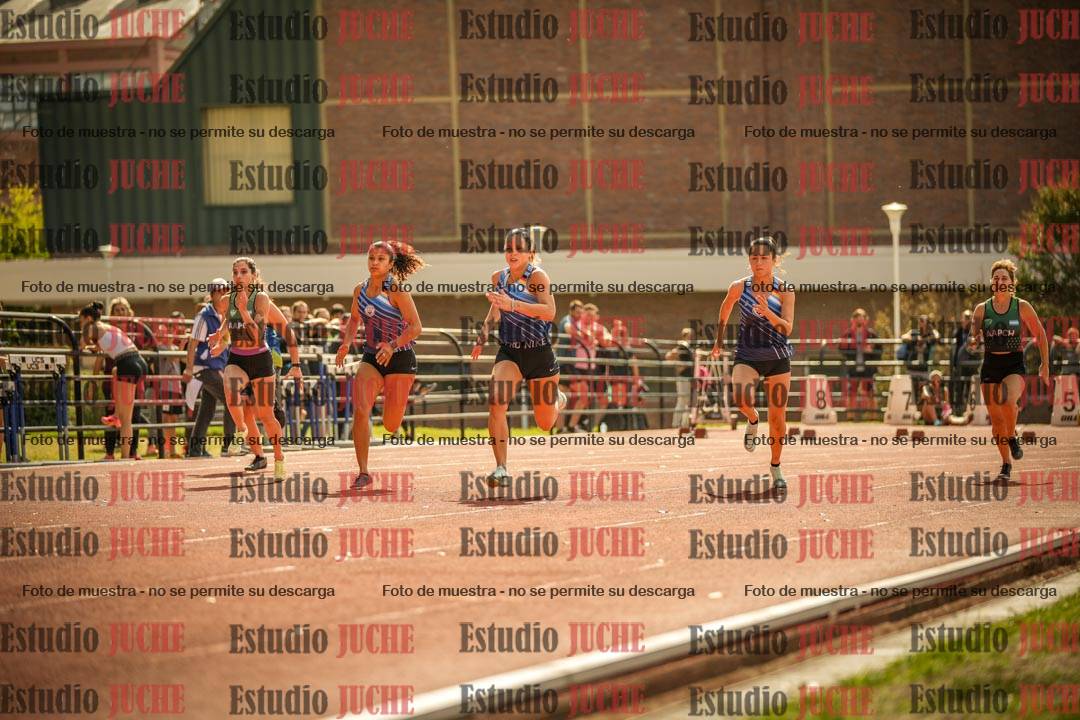 Fotos de los 100 m llanos de mujeres