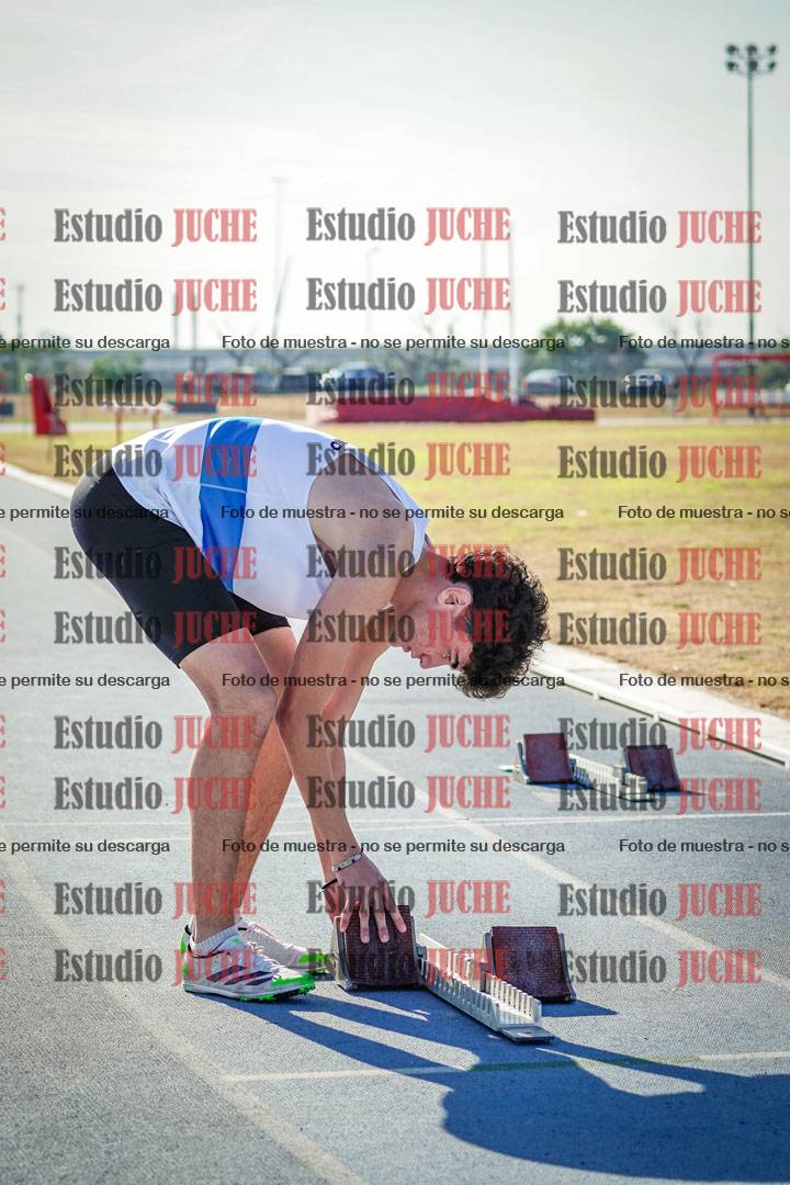 Fotos de los 400 m llanos de varones