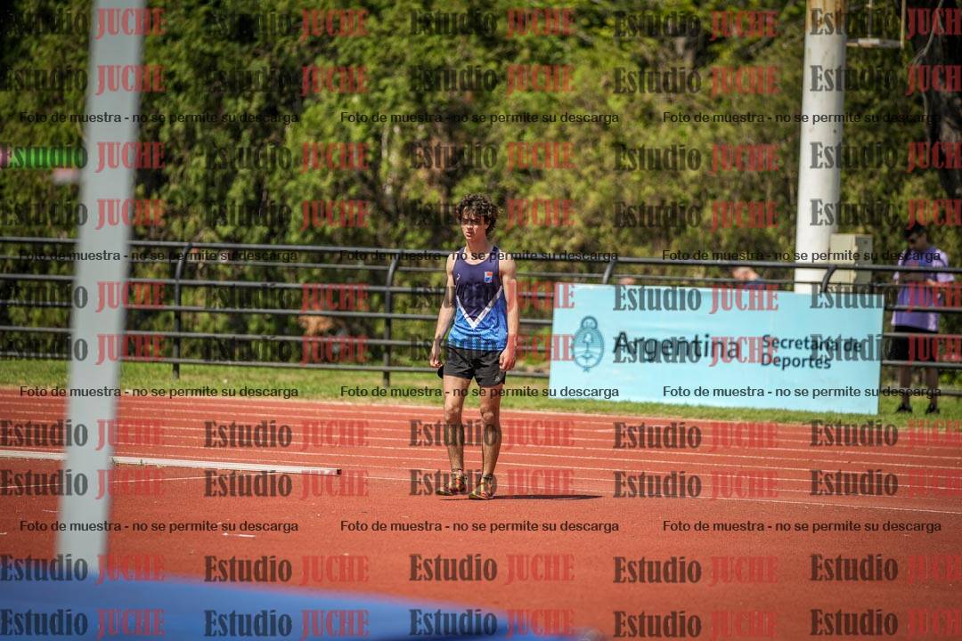Fotos del salto en alto de varones