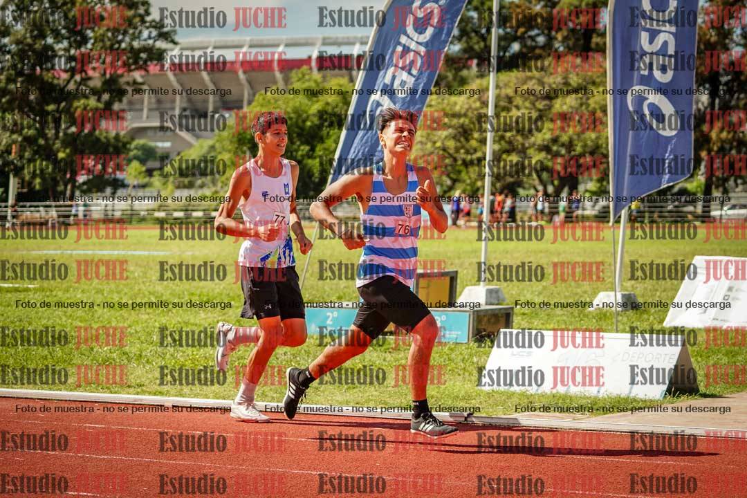 Fotos de los 600 m llanos de varones