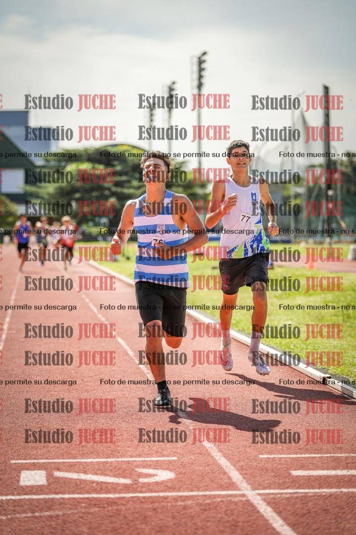 Fotos de los 600 m llanos de varones