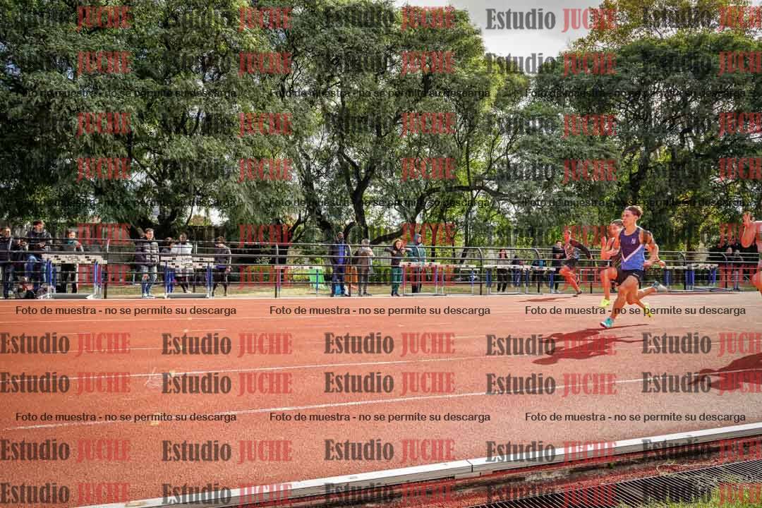Fotos de los 100 m llanos de varones