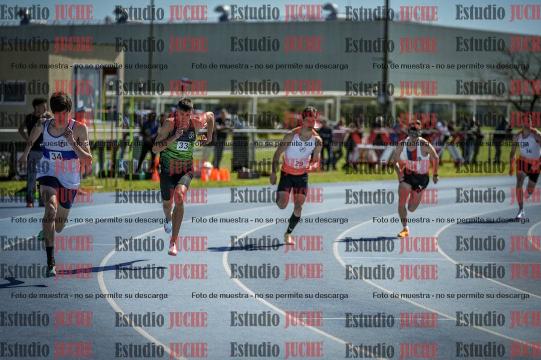 Fotos de los 800 m llanos de varones