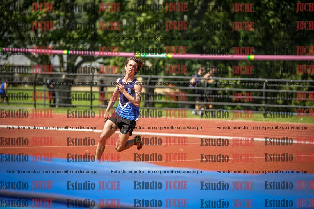 Fotos del salto en alto de varones