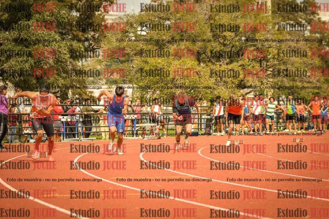 Fotos de los 200 m llanos de varones