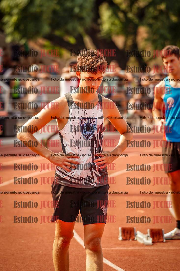 Fotos de los 400 m llanos de varones