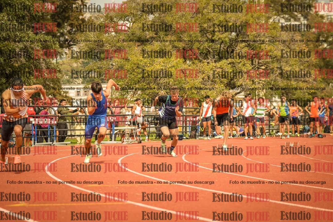 Fotos de los 200 m llanos de varones