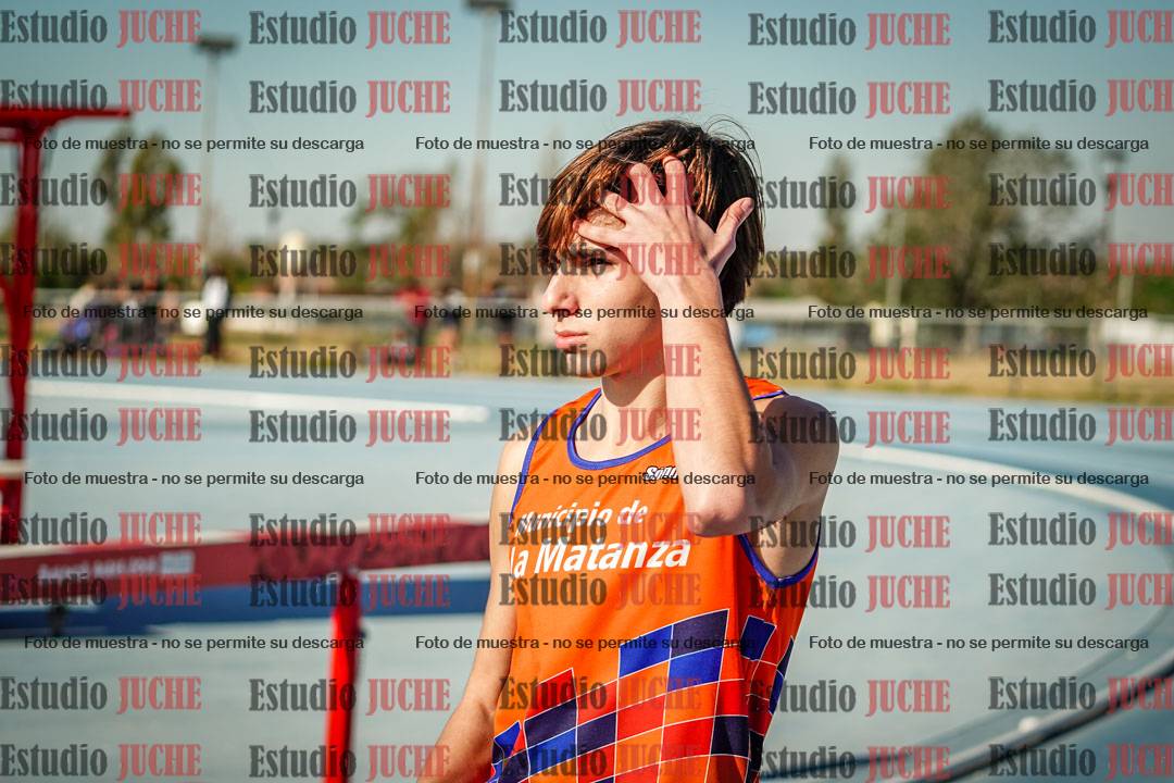 Fotos de los 400 m llanos de varones