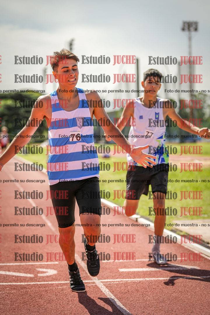 Fotos de los 600 m llanos de varones