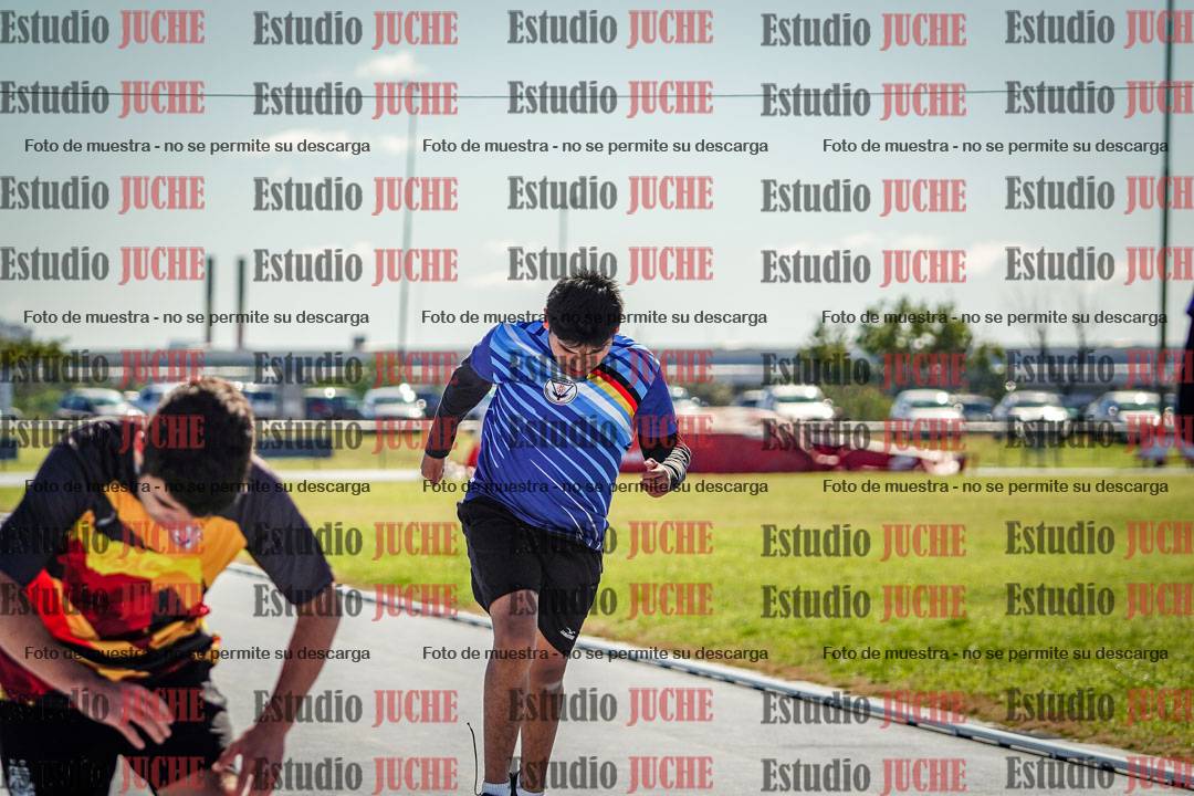 Fotos de los 200 m llanos de varones
