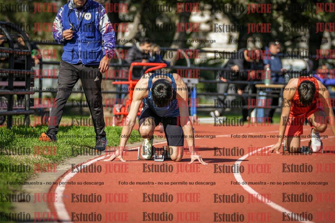 Fotos de los 200 m llanos de varones