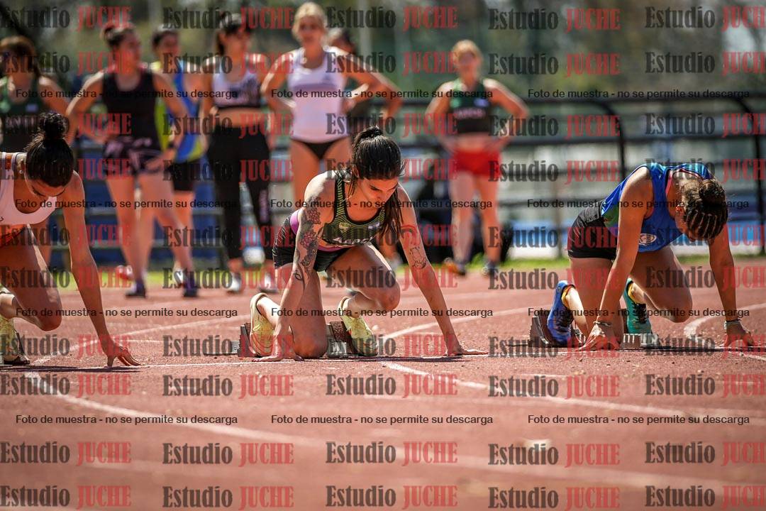Fotos de los 100 m llanos de mujeres
