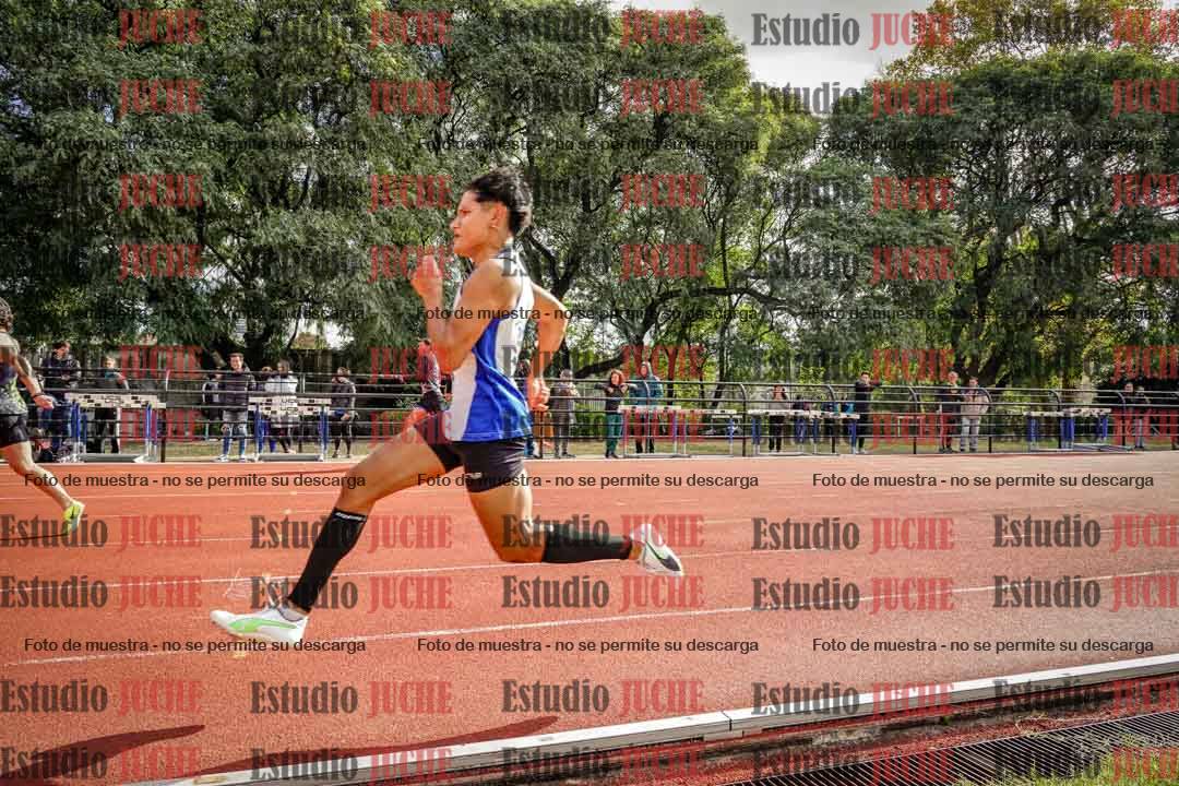 Fotos de los 100 m llanos de varones