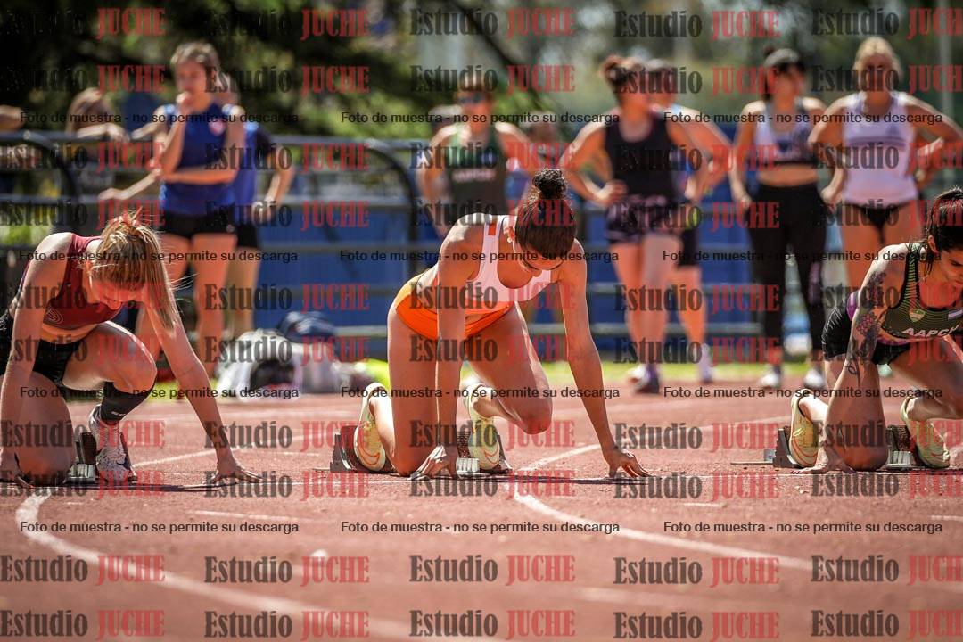 Fotos de los 100 m llanos de mujeres