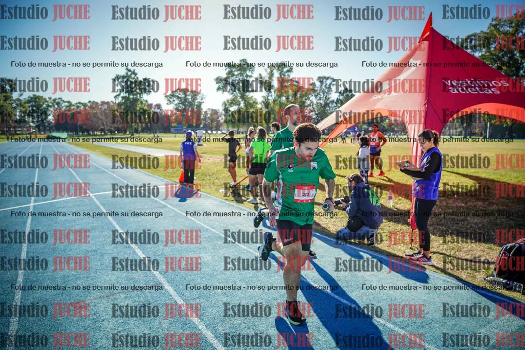 Fotos durante los relevos