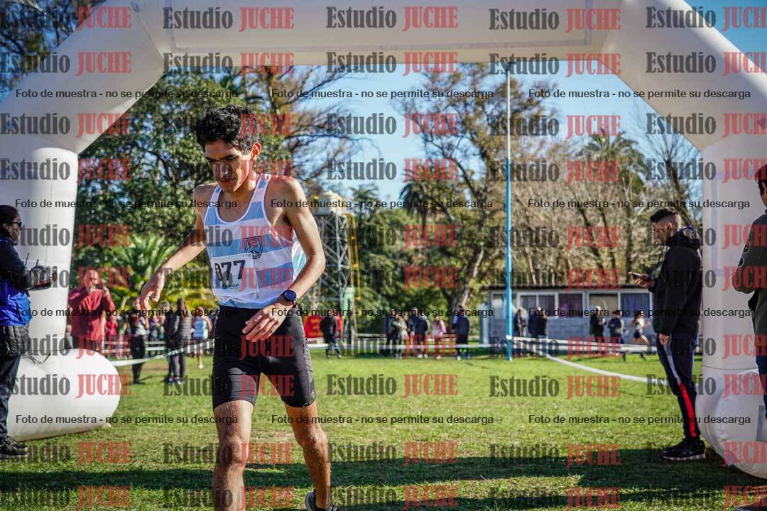 Fotos de la llegada del cross de 3000 m