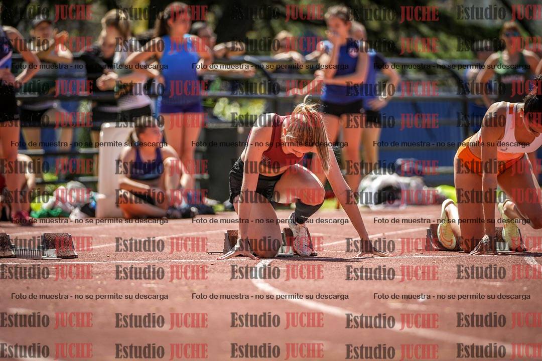 Fotos de los 100 m llanos de mujeres