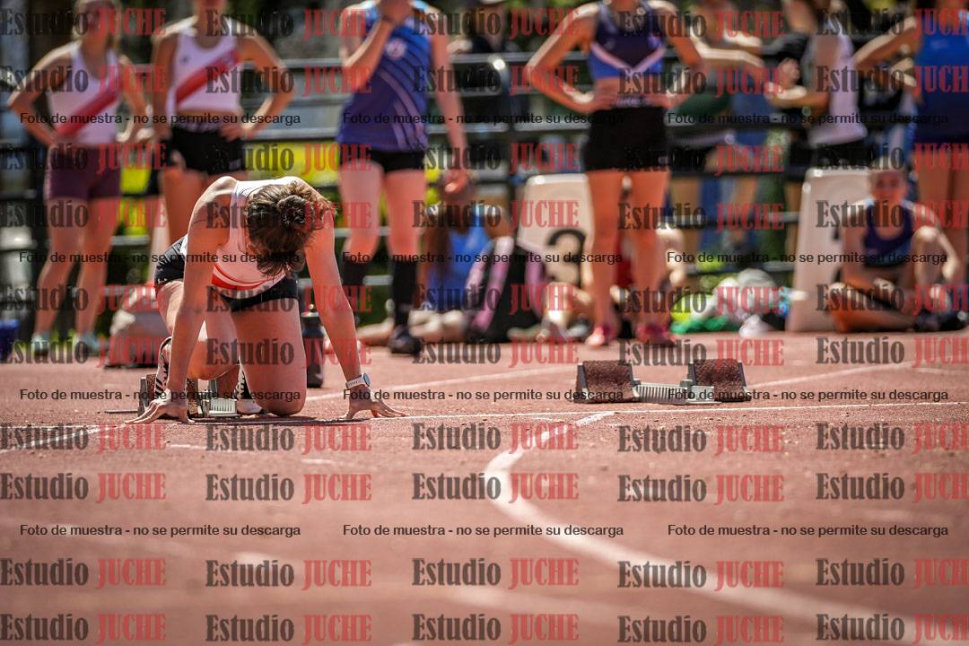 Fotos de los 100 m llanos de mujeres