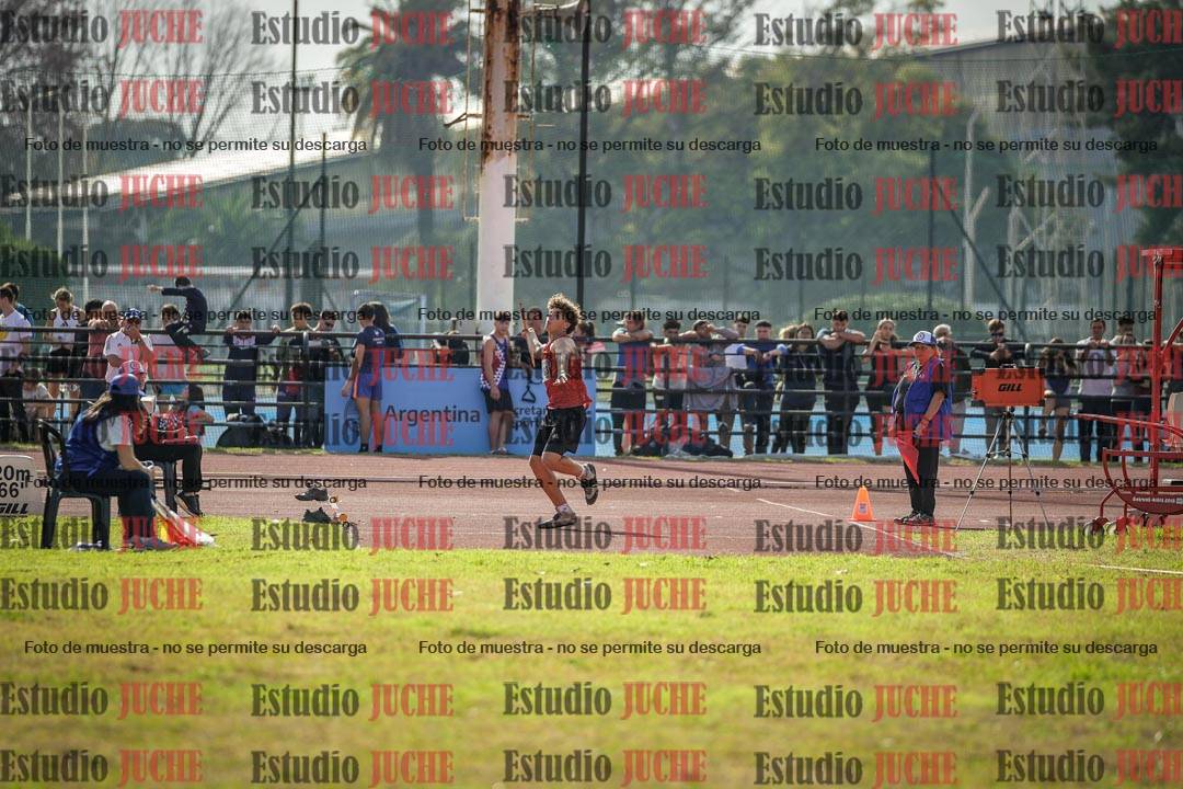 Fotos del lanzamiento de jabalina de varones