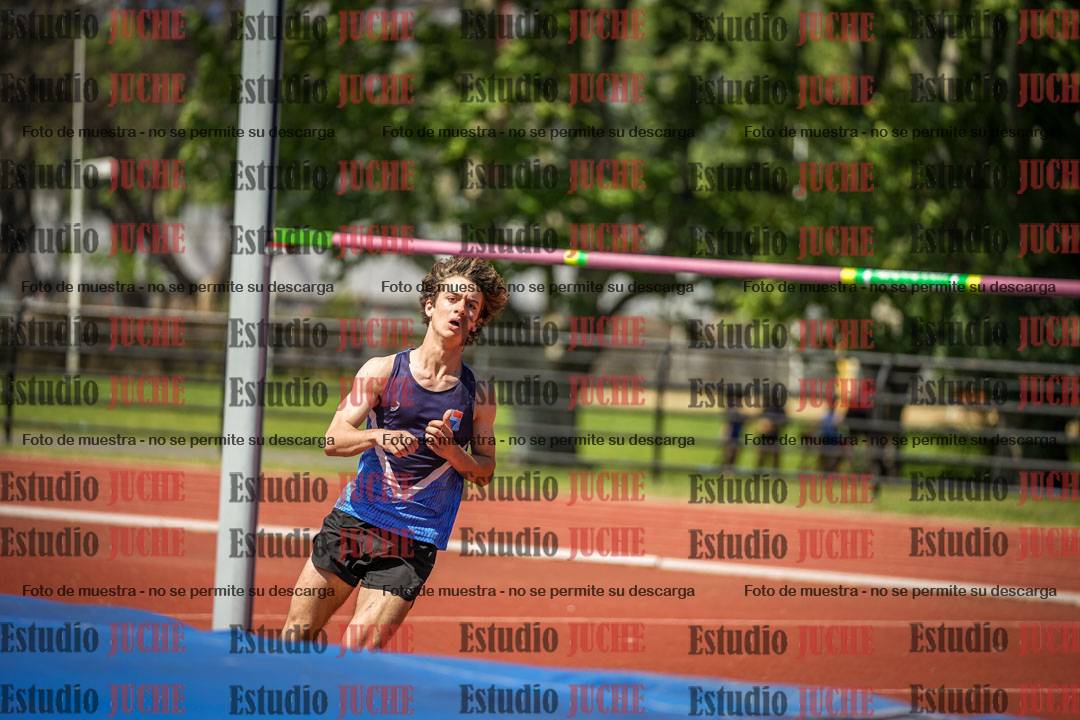 Fotos del salto en alto de varones