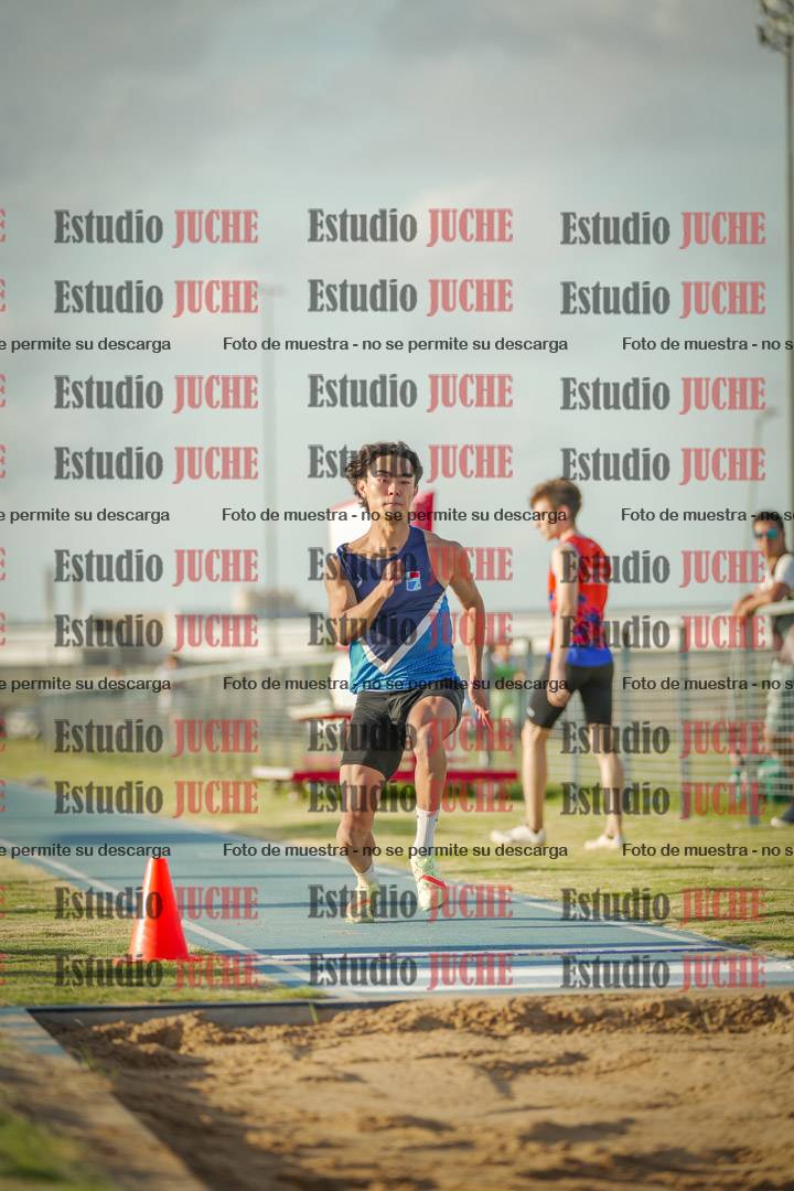 Fotos del salto en largo de varones