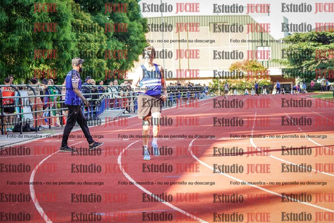 Fotos de los 100 m llanos de varones