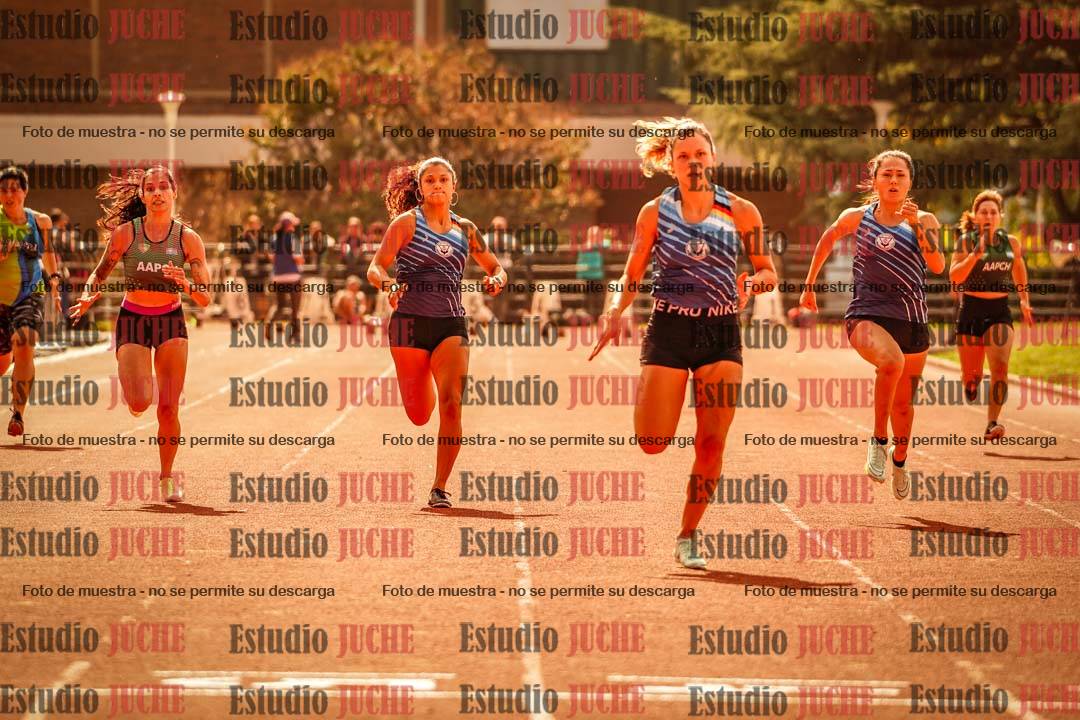 Fotos de los 100 m llanos de mujeres