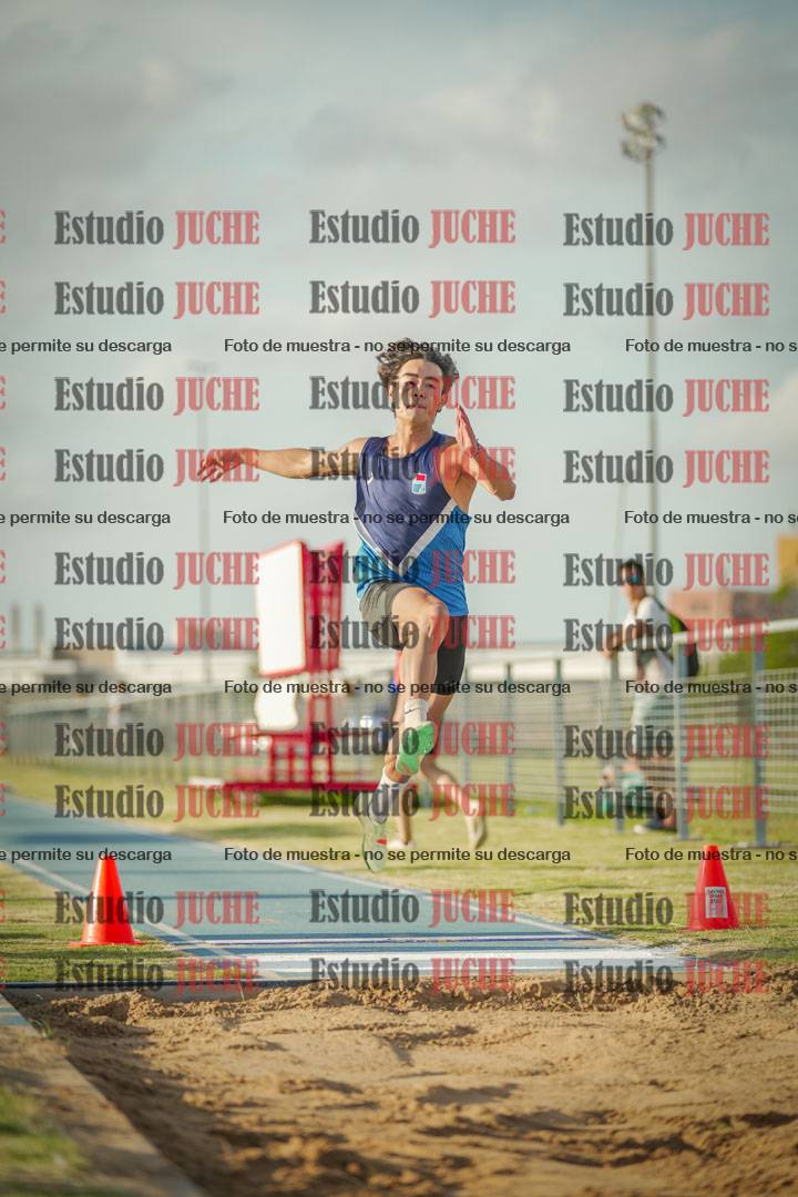 Fotos del salto en largo de varones
