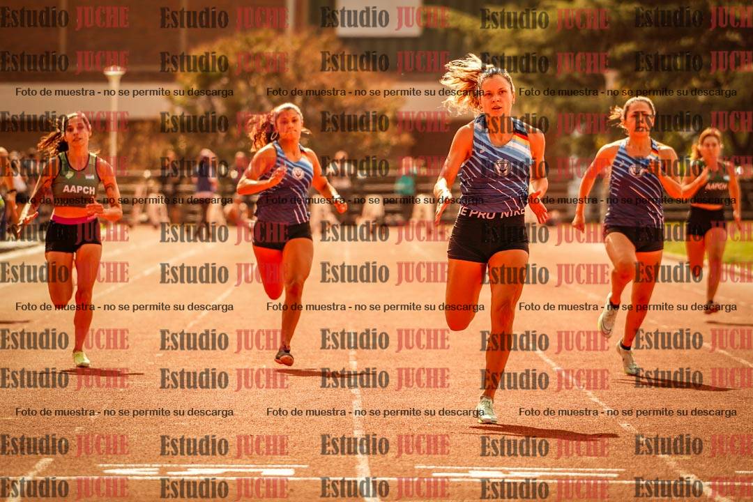 Fotos de los 100 m llanos de mujeres