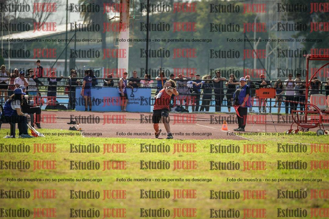 Fotos del lanzamiento de jabalina de varones