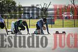 Fotos de los 100 m llanos de varones
