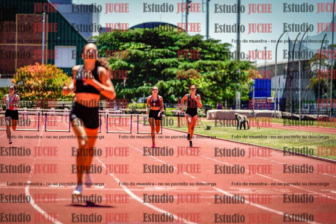 Fotos de los 400 m con vallas de mujeres