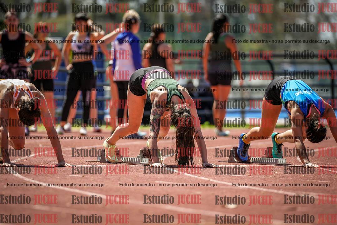 Fotos de los 100 m llanos de mujeres