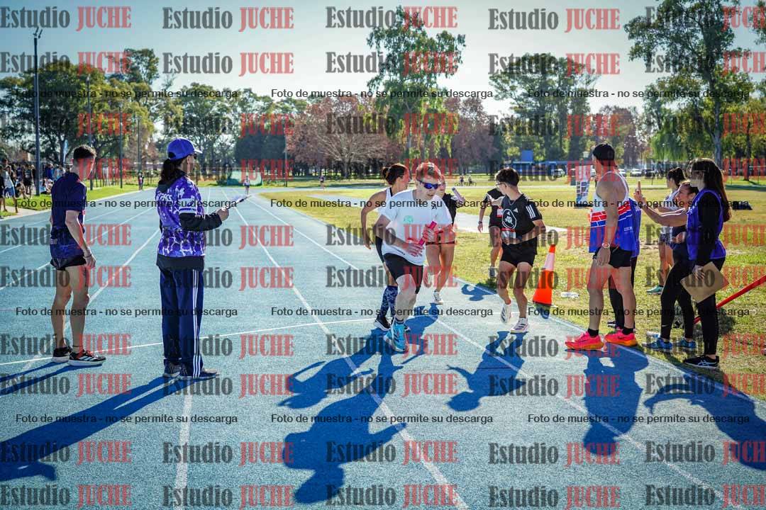 Fotos durante los relevos