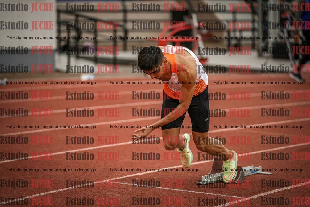 Fotos de los 400 m llanos de varones
