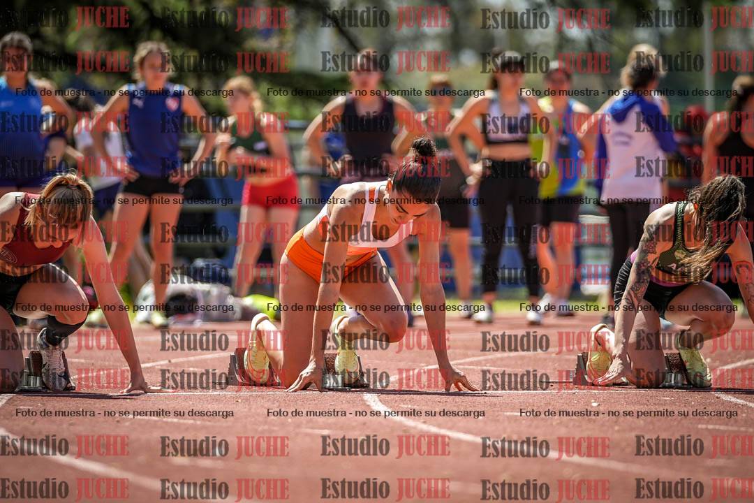 Fotos de los 100 m llanos de mujeres