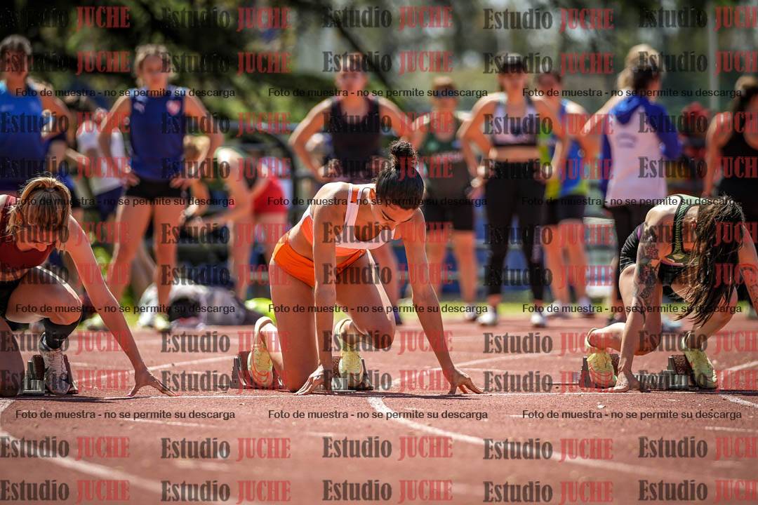 Fotos de los 100 m llanos de mujeres