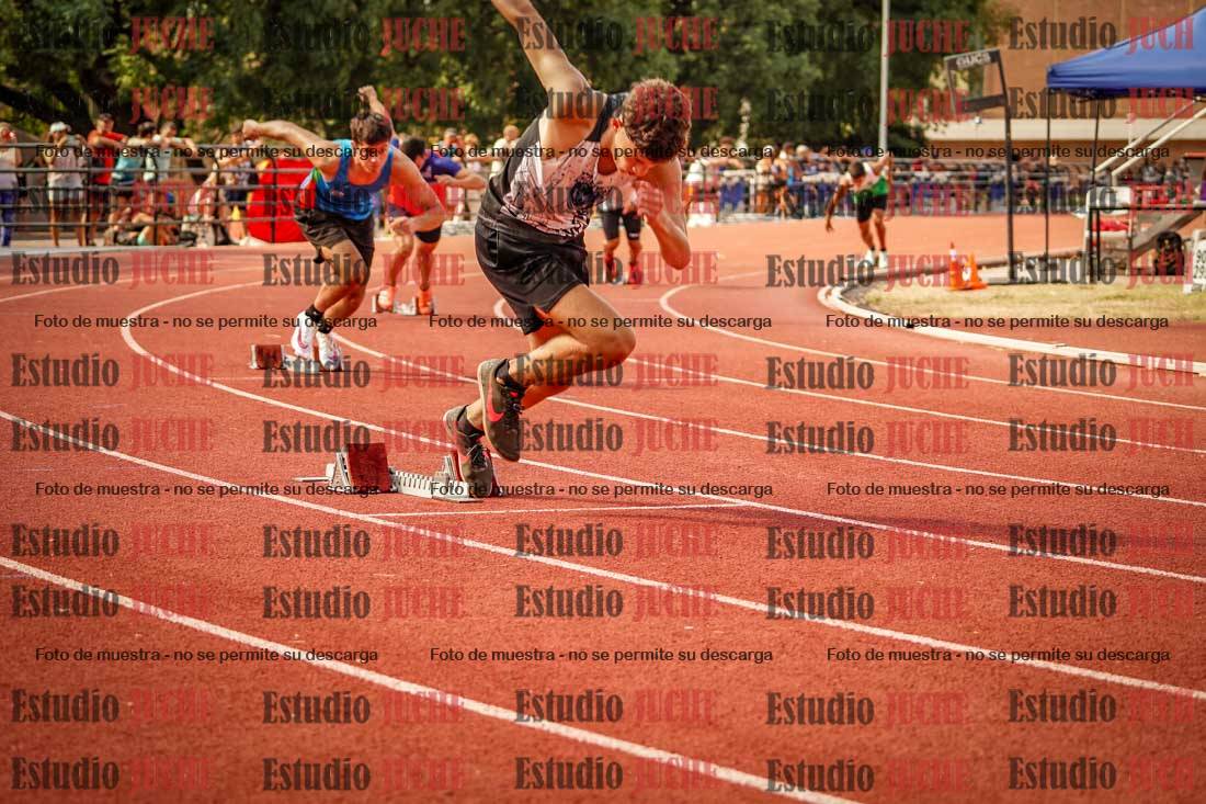Fotos de los 400 m llanos de varones