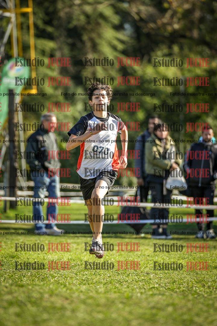 Fotos de la llegada del cross de 3000 m
