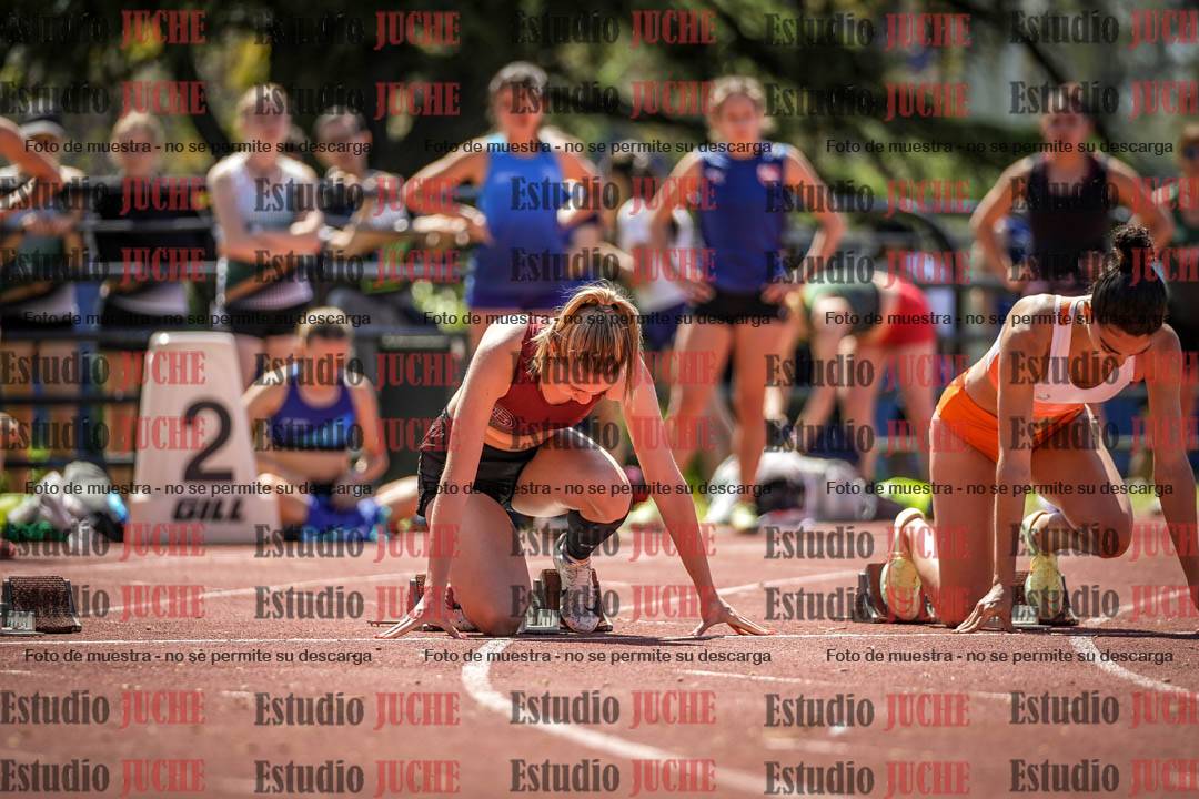 Fotos de los 100 m llanos de mujeres