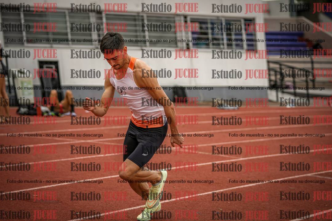 Fotos de los 400 m llanos de varones