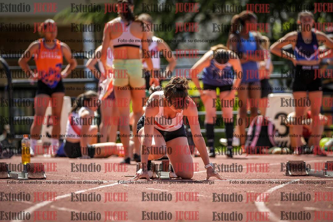 Fotos de los 100 m llanos de mujeres