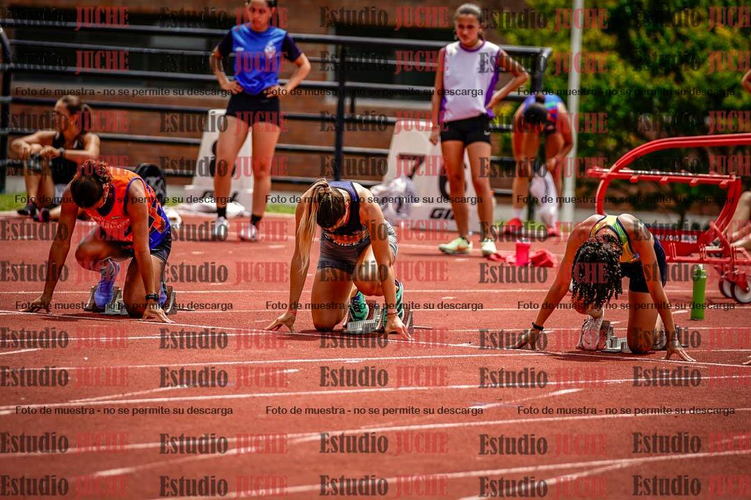 Fotos de los 100 m llanos de mujeres