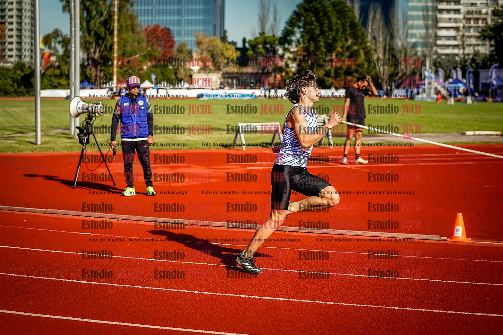 Fotos de los 200 m de varones