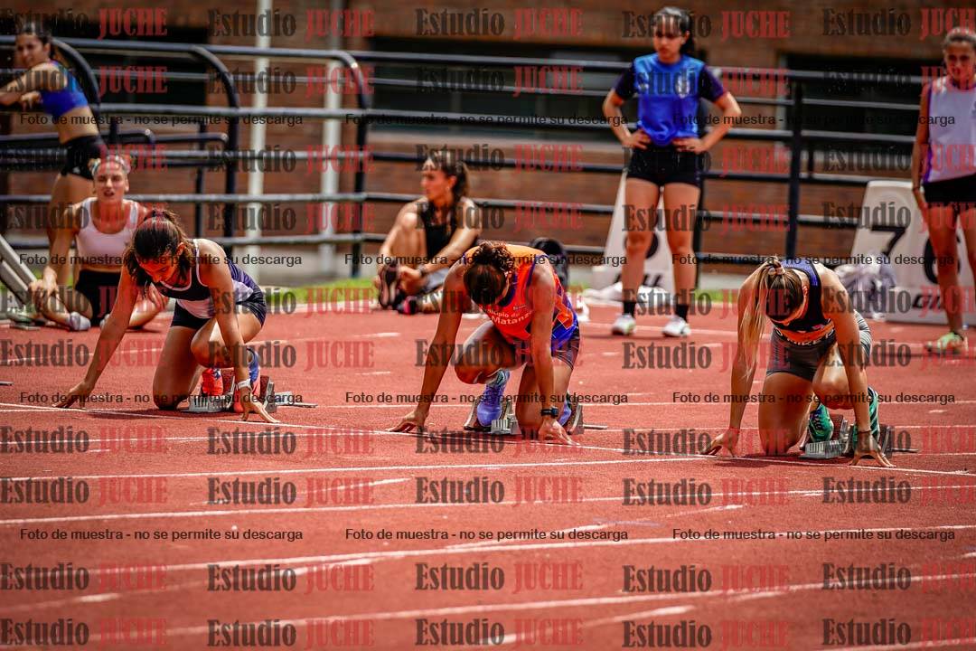 Fotos de los 100 m llanos de mujeres