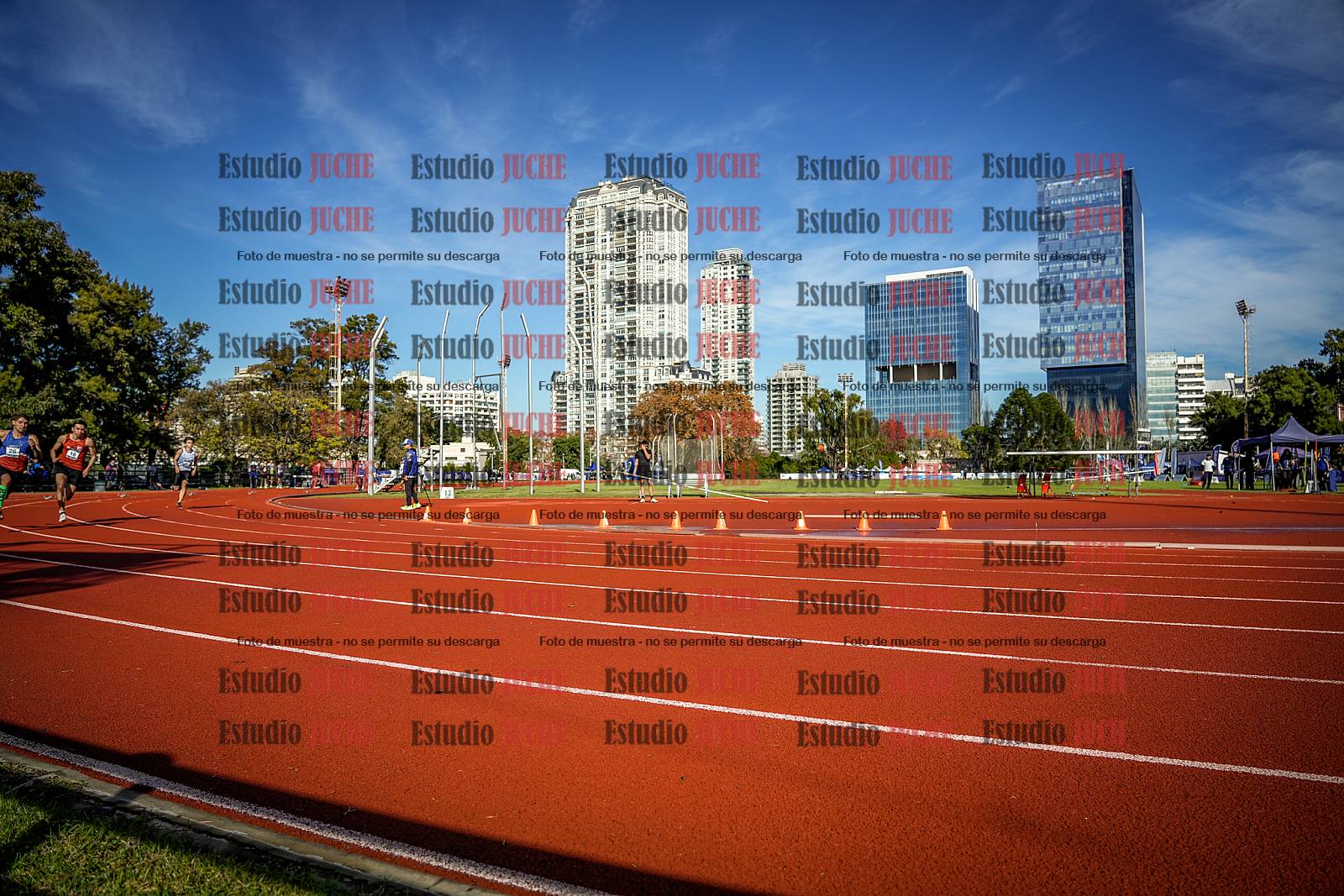 Fotos de los 200 m de varones