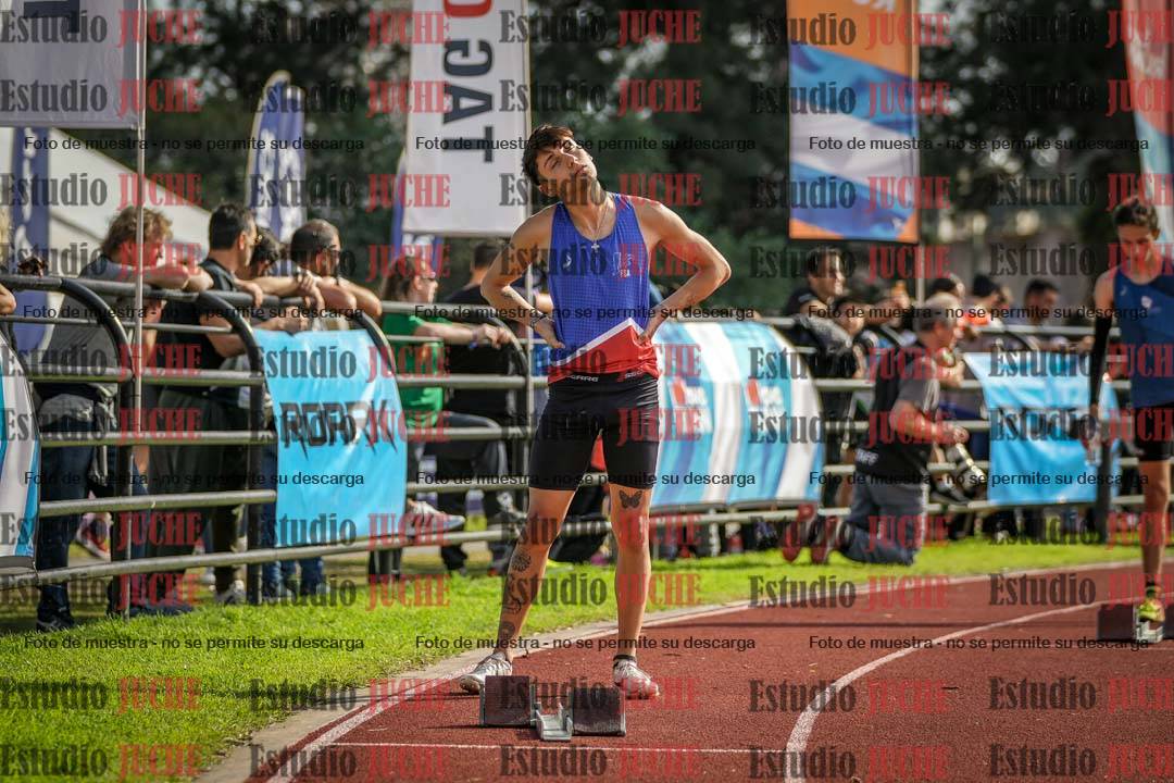 Fotos de los 400 m llanos de varones
