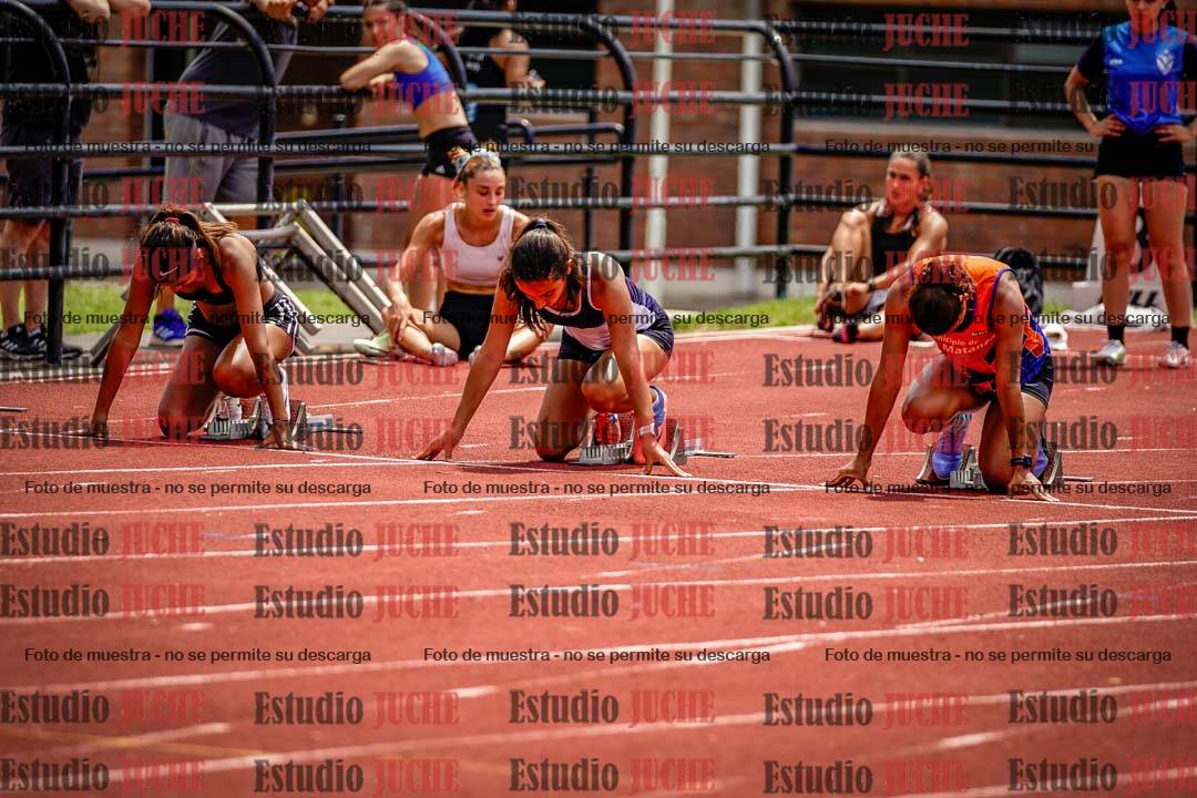 Fotos de los 100 m llanos de mujeres
