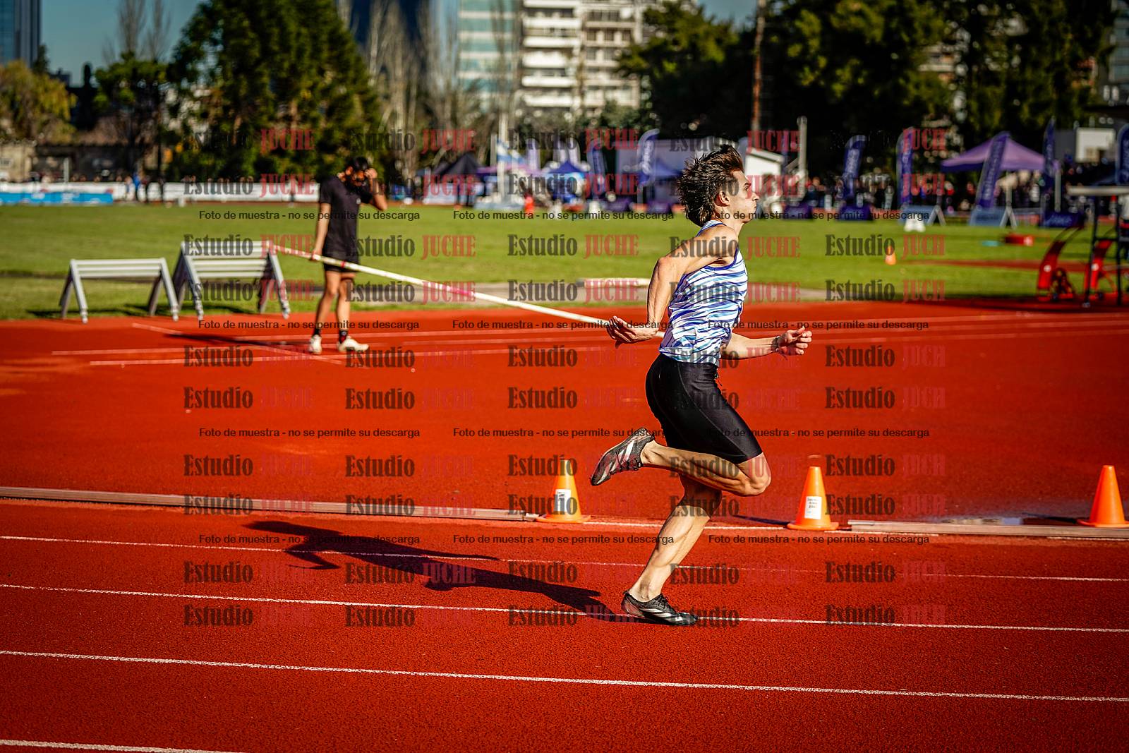 Fotos de los 200 m de varones
